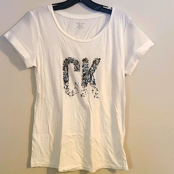 Calvin Klein Tops - NWOT Calvin Klein Bling T-shirt